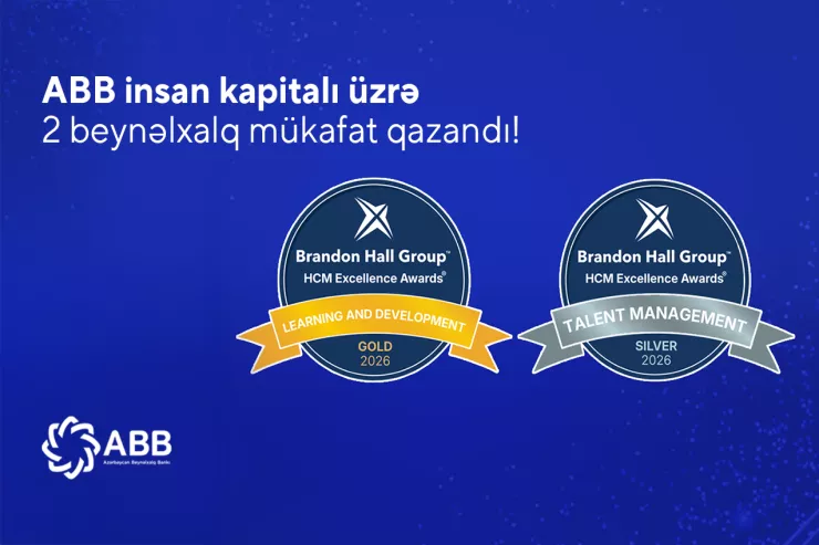 ABB daha 2  nüfuzlu beynəlxalq mükafat qazandı!