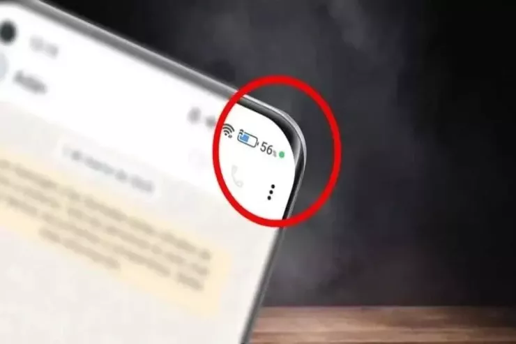 Telefonun ekranındakı yaşıl və narıncı nöqtələr   nəyi bildirir?