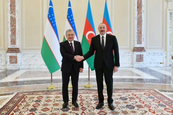 İlham Əliyev  Şavkat Mirziyoyevə təşəkkür etdi