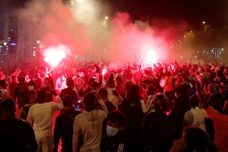 Almaniya kubokunda İĞTİŞAŞ:  85 nəfər yaralandı 