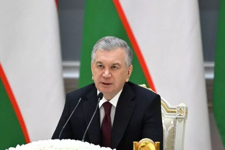 Şavkat Mirziyoyev “Heydər Əliyev” ordeni   ilə təltif edildi