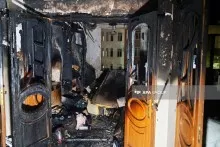 Ailə üzvləri ilə mübahisə etdi evə od vurdu - FOTO  - VİDEO  - YENİLƏNİB 