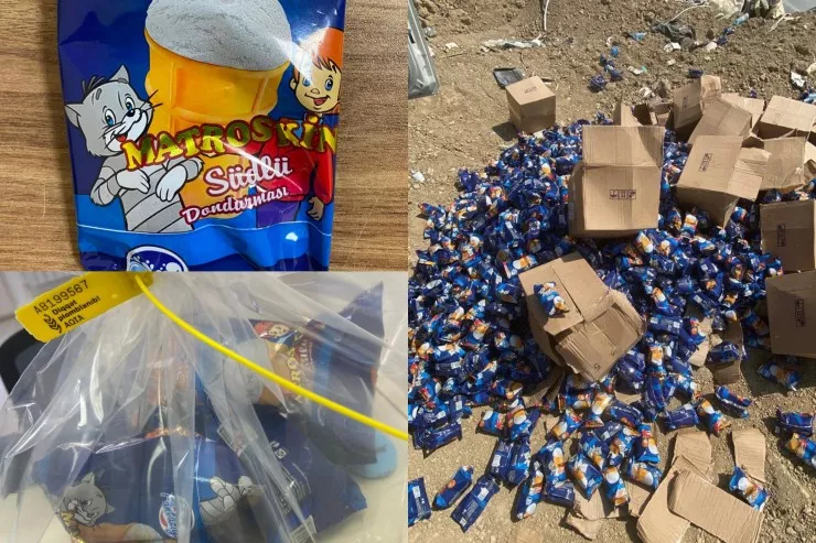 Bu dondurmalar   marketlərdən YIĞIŞDIRILDI:  saxta imiş - FOTO 