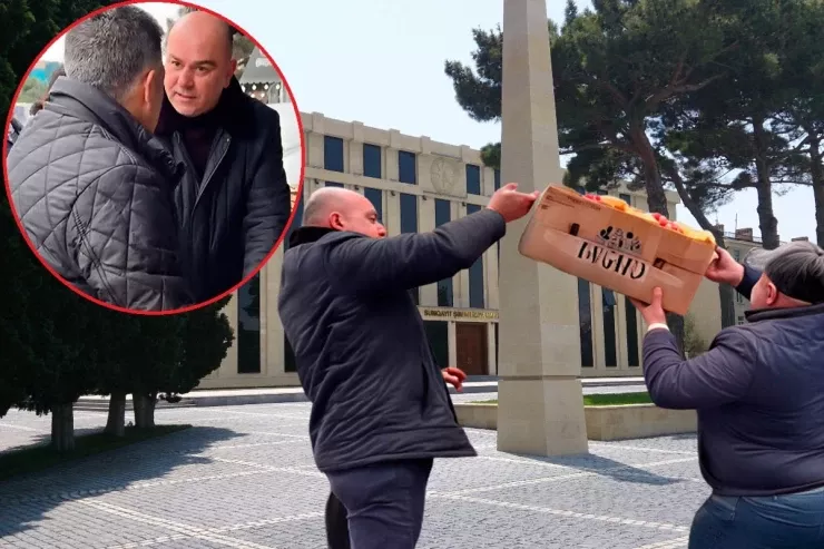 Sumqayıtda "alma yığan"  məmurun vəzifəsi dəyişdi