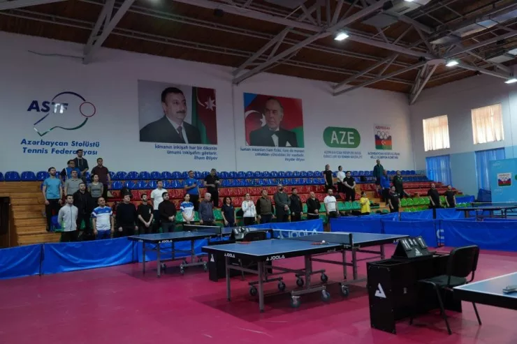 FHN əməkdaşları stolüstü tennis yarışında yüksək nəticələr əldə ediblər