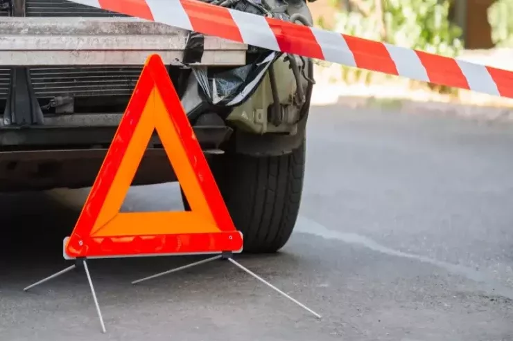 Yol qəzasında canlı yayım  açdı, cərimələndi