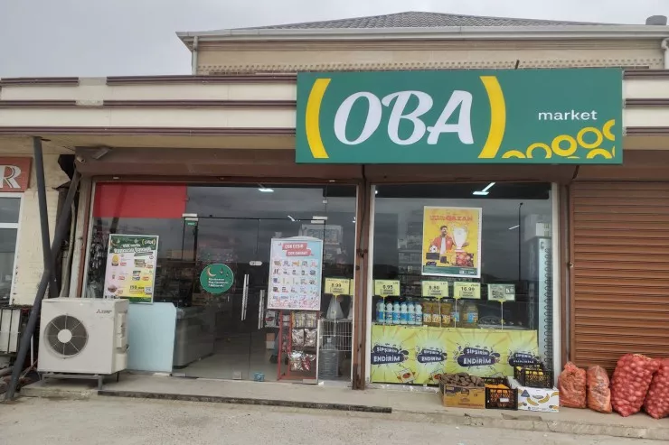 "Oba" marketdə ÖLÜM 