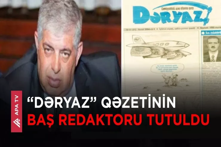 "Dəryaz" qəzetinin baş redaktoruna HÖKM OXUNDU 