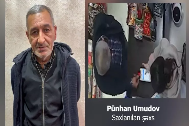 Avtobusda cibgirlik edən tutuldu - VİDEO 