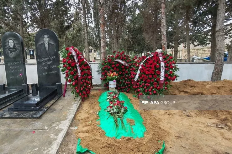 Fəzail Ağamalı dəfn edildi - VİDEO  - YENİLƏNİB 