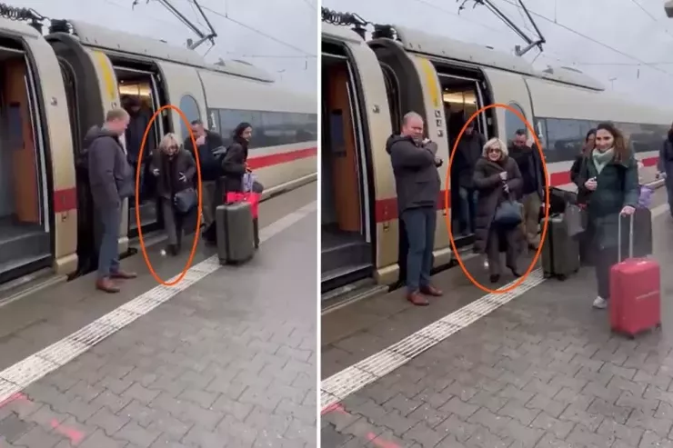 Berlin-Münhen qatarında  gözlənilməz sərnişin:   Hillari Klinton ictimai nəqliyyatda 