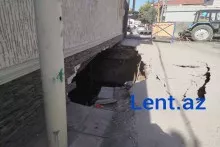 Kollektorun üzərində tikilən ev ÇÖKDÜ,  əhali susuz və yolsuz qaldı - REPORTAJ 