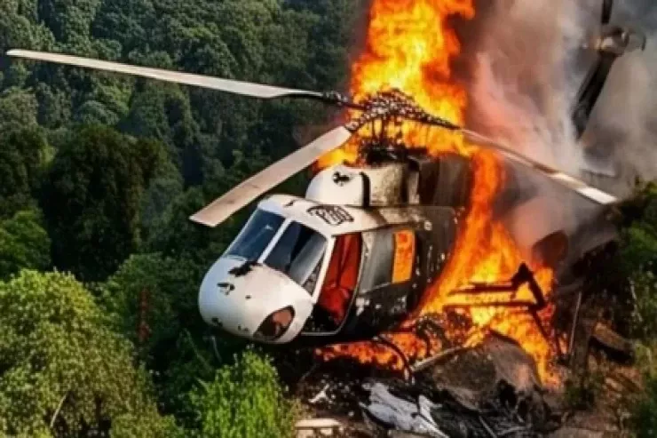 Peruda helikopter qəzası: 15 nəfər öldü 