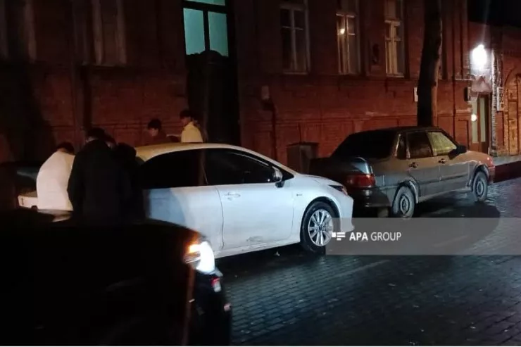 Gəncədə 5 avtomobil  toqquşdu