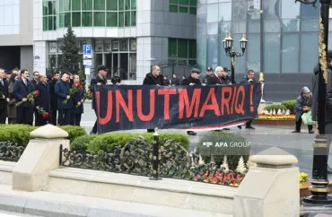 UNUTMARIQ:  Bakıda Xocalı...