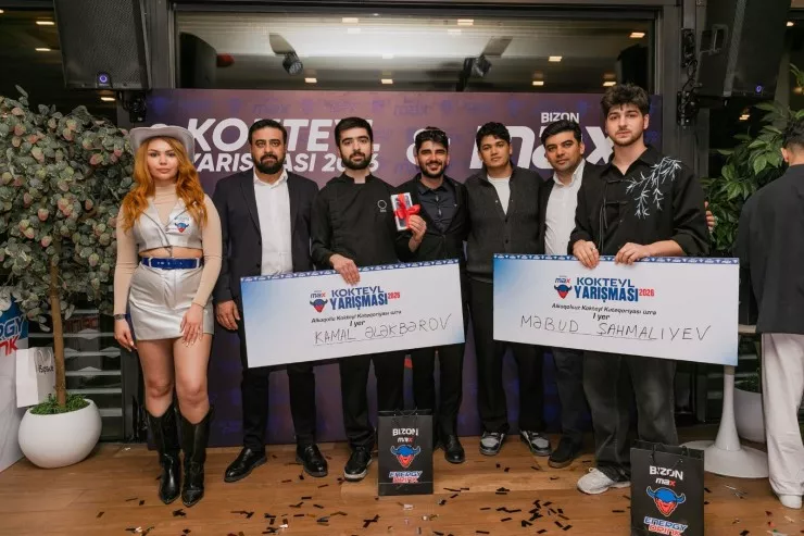 “Bizon Max Kokteyl Yarışması 2026” uğurla başa çatıb  -FOTOLENT 