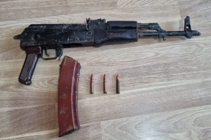 Tərtərdə "Kalaşnikov" satan  ələ keçirildi
