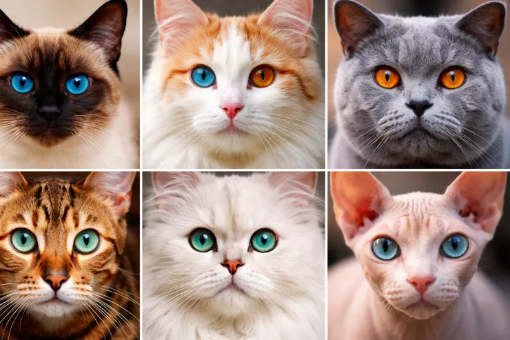 Sapfirlər və mis rəngi: ən gözəl gözlərə sahib 6 pişik cinsi 