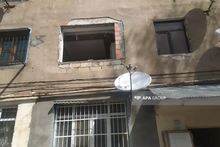 Şəkidə evdəki partlayışla  bağlı -VİDEO 