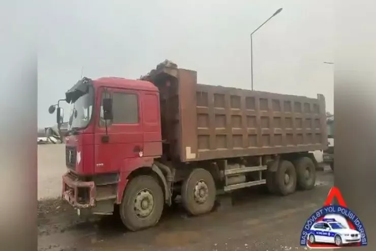 Narkotik çəkən “Shacman” sürücüsü həbs olundu - VİDEO 