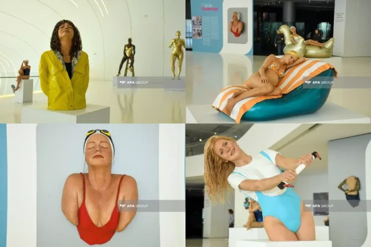 "Suda yenidən doğulanlar" - Kerol Förmenin sərgisindən reportaj 