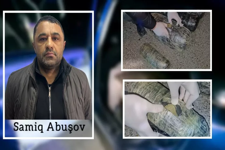 İranlının narkotiklərini Bakıya gətirirdi, alınmadı - VİDEO 