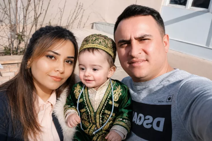 Şərurdakı dəhşətli qəzada həlak olan ailənin FOTOSU 