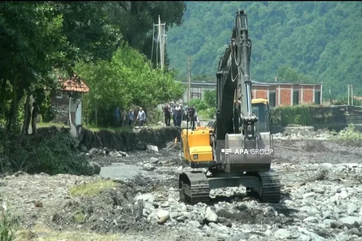Zaqatala sakinləri sel səbəbindən  içməli susuz qaldı