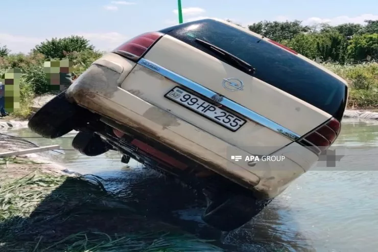 Xaçmazda sürücü sükan arxasında  öldü, maşın gölə  düşdü -  YENİLƏNİB 