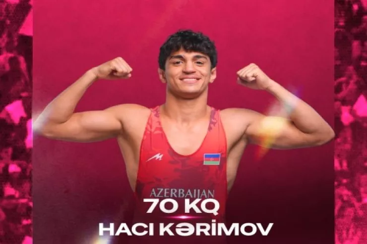 Azərbaycan güləşçisi Avropa çempionu  oldu