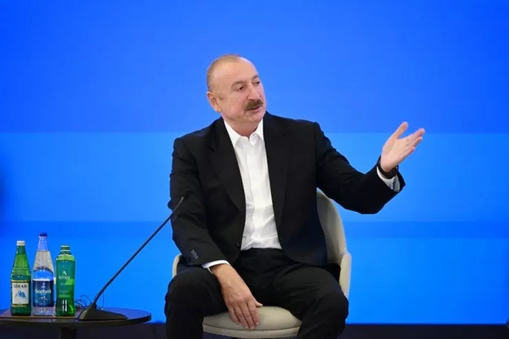 Prezident  Azərbaycanın mürəkkəb beynəlxalq problemlərin həllində etibarlı mərkəzə çevrilməsinin səbəbini açıqlayıb