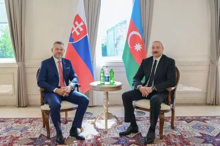 Şuşada  Azərbaycan və Slovakiya prezidentlərinin təkbətək görüşü oldu