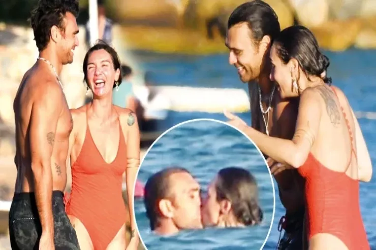Məşhurlar dənizdə öpüşərkən paparazzilərə YAXALANDILAR 