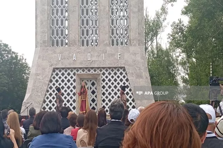 Şuşada Vaqif Poeziya günlərinin açılış mərasimi