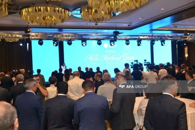 MEDİA-nın təşkilatçılığı ilə 22 iyul - Milli Mətbuat Gününə həsr olunan tədbir keçirilib -FOTOLENT 