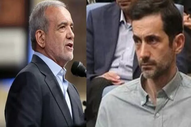 Pezeşkianın oğlu dövlət televiziyasını yıxıb-sürüdü 