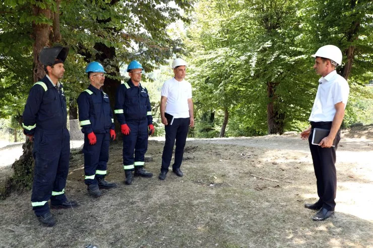 "Azəriqaz" rəhbəri Cəbrayılda sakinlərlə görüşdü