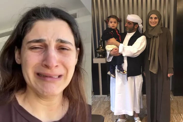 Dubay şahzadəsinin azərbaycanlı keçmiş arvadı  uşaqları ilə birgə SAXLANILDI