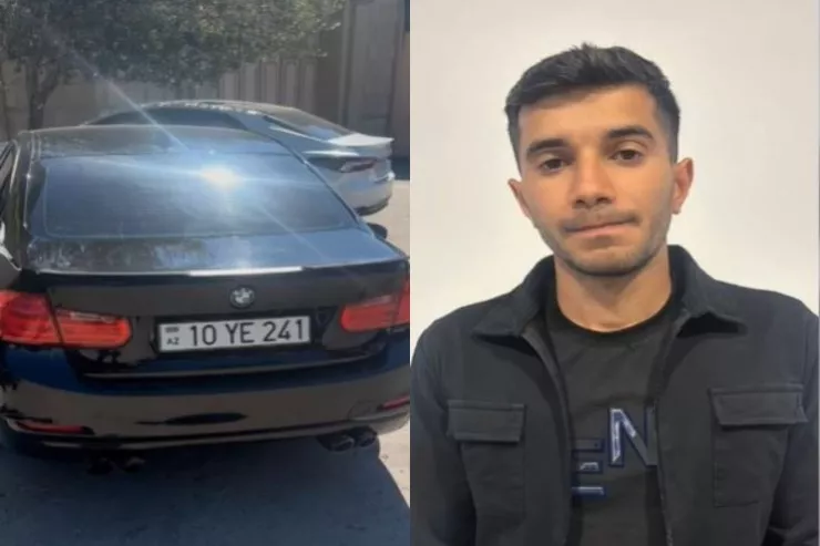 Abşeronda narkotik çəkən BMW sürücüsü həbs olundu - VİDEO 