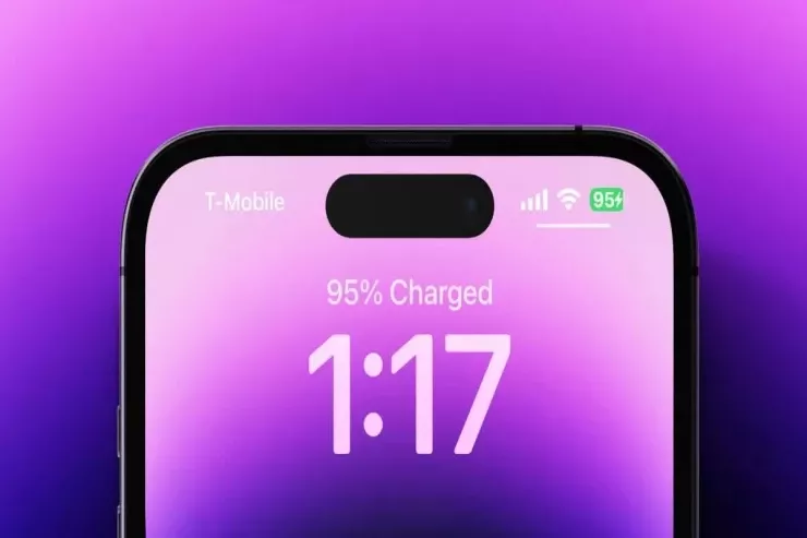 iPhone ekranındakı batareya   işarəsinin altındakı zolaq  nədir?