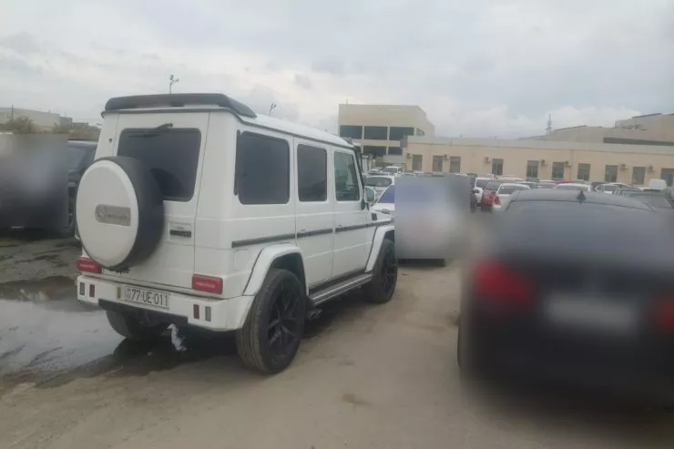 Həmin sürücü saxlanıldı:  "Gelandewagen" cərimə meydançasına salındı