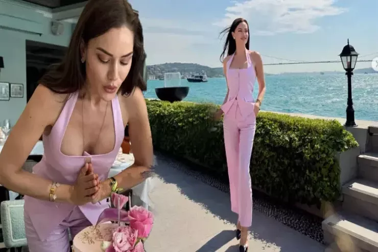Fahriye Evcenden 40-cı doğum günü  FOTOLARI