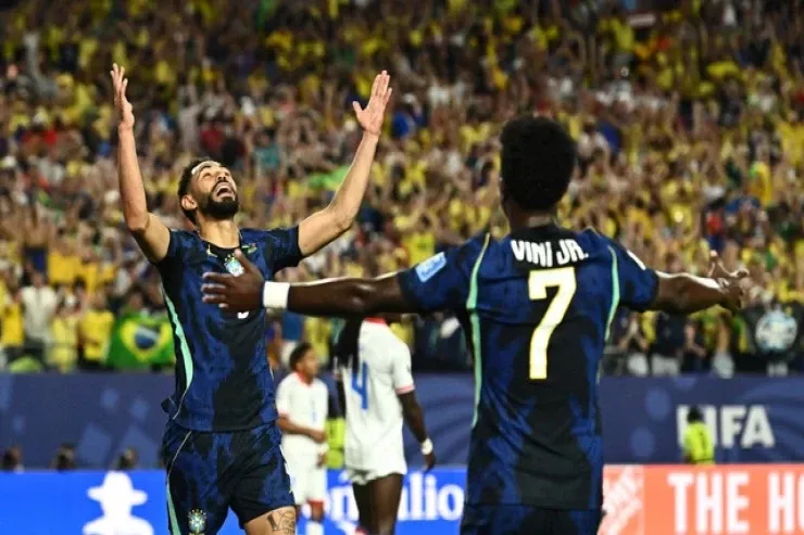 DÇ-2026:  Braziliya 3 xalı 3 qolla qazandı