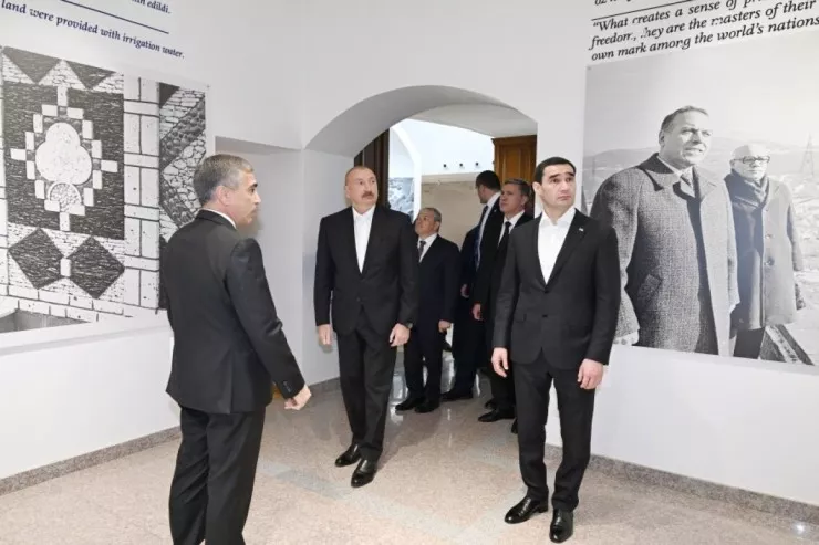 Prezidentlər Şuşada “Heydər Əliyev və Qarabağ” sərgisi ilə tanış oldular