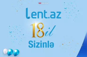 Lent.az-ın 18 yaşı...