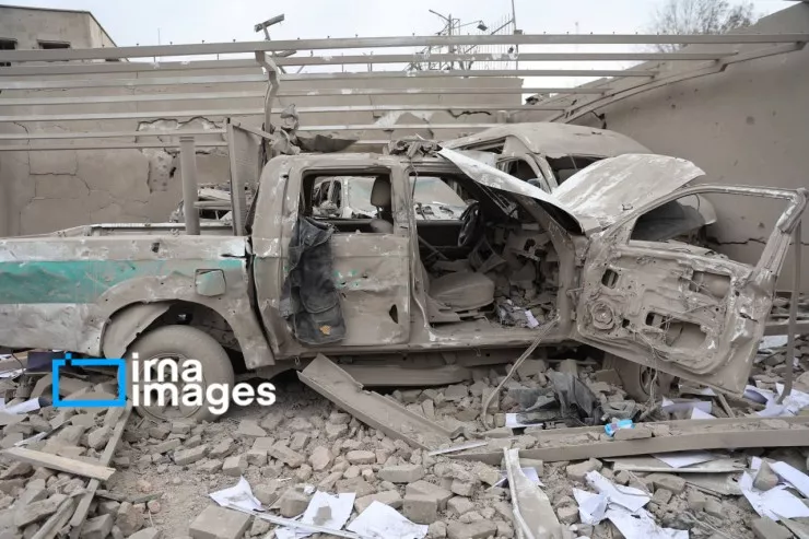 Viran qalan İrandan GÖRÜNTÜLƏR  -YENİLƏNİB 