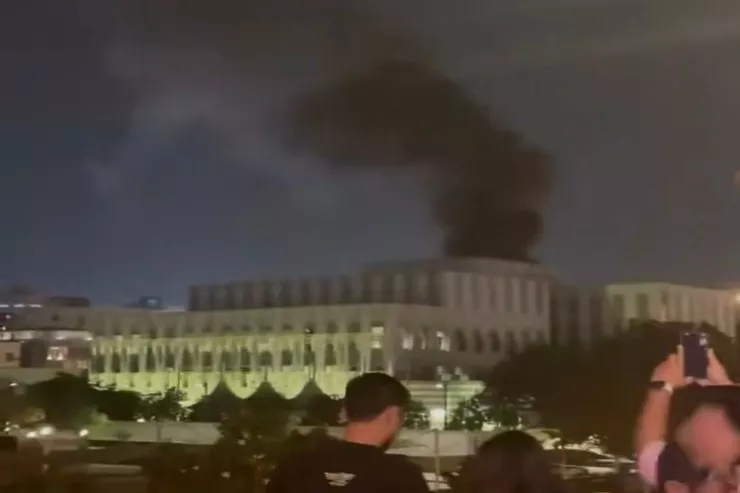 İran Dubayda ABŞ konsulluğunu vurdu -  VİDEO  - YENİLƏNİB 