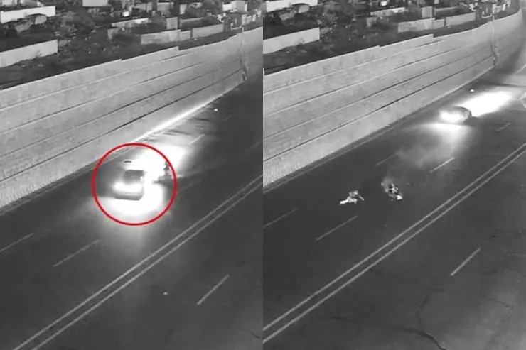 Bibiheybət məscidinin qarşısında qəza - HADİSƏ ANI 