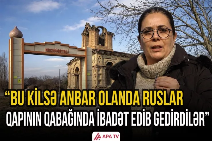 Qubada 127 illik kilsədən REPORTAJ  -VİDEO 