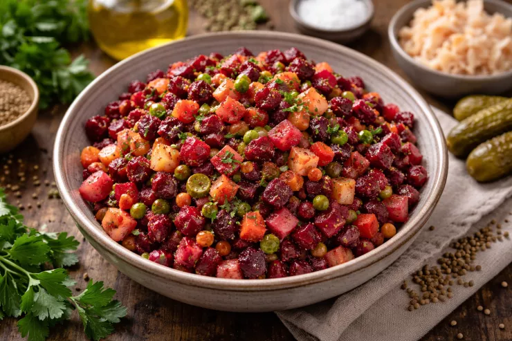 Belə vineqret hələ yeməmisiniz - Fərqli resept 